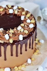 Rocky Road Cake Cake By Courtney Recipe Rocky Road Cake Cake Desserts Cupcake Cakes