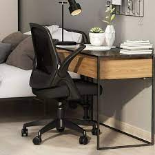 hbada office task desk chair swivel home comfort chairs with flip up black affilink home office chairs best office chair office chair