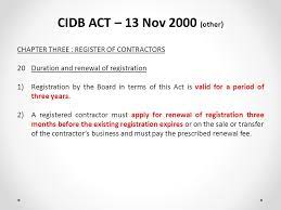 Cidb standard form of contract for building work. Construction Indaba 2013 Cidb Standard For Uniformity Compiled And Presented By Dave Baytopp Engineering Unit Ppt Download