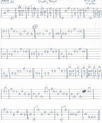 Dueling Banjos Banjo Tab In G Major Page 1 Of 3 Banjo Tabs Dueling Banjos Banjo Lessons