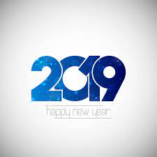 Happy New Year 2019 Design With White Background Free Vectors We hope you enjoy our growing collection of hd and 4k images to use as a background or home screen for your smartphone or computer. happy new year 2019 design with white