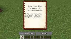 See all formats and editions. Minecraft Book And Quill Id
