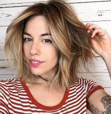 Mid Length Tousled Bob A Style Favored By Alexa Chung The Tousled Bob Is As Effortless As It Is Chic Bobs Haircuts Bobs For Thin Hair Short Bob Hairstyles