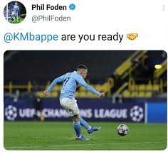 Using search and advanced filtering on pngkey is the best way to find more png images related to phil foden. Furious Phil Foden Deletes Unauthorised Tweet Calling Out Psg Star Kylian Mbappe After Man City Win At Dortmund Digital Africa