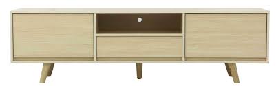 Choose from simple metal stands to traditional cabinets with storage space. West Brook Tv Console White Oak Furniture Home Decor Fortytwo