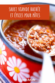 La Recette De La Sauce Viande Hachee Et Epices Pour Pates En 2020 Viande En Sauce Viande Hachee Recette