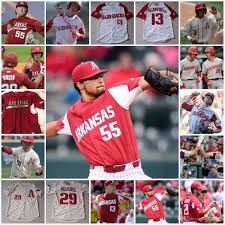 Basketball jerseys might highlight a specific favorite player or just have the razorbacks name on the front or back of the jersey along with your favorite uniform number. 2021 Custom Arkansas Razorbacks Baseball Jersey Isaiah Campbell Connor Noland Patrick Wicklander Kole Ramage Cody Scroggins Arkansas Jersey From Xt23518 19 59 Dhgate Com