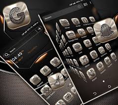 Metalic Launcher Theme For Android Apk Download