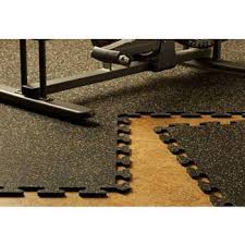 Ez Flex Interlocking Recycled Rubber Floor Tiles By Mats Inc Home Gym Flooring Gym Room At Home Diy Home Gym