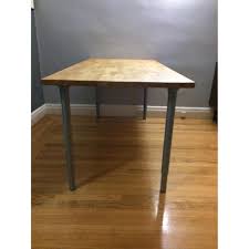 Ikea Gerton Dining Table W Adjustable Legs Aptdeco Table Dining Dining Table