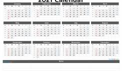 Free, easy to print pdf version of 2021 calendar in various formats. Free Printable 2021 Yearly Calendar With Week Numbers 12 Templates Free Printable Calendars
