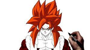 Find high quality gogeta drawing, all drawing images can be downloaded for free for personal. How To Draw Gogeta Super Saiyan 4 Step By Step Dragon Ball Z Characters Anime Draw Japanese Cute766