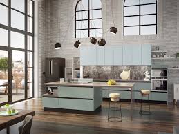 Esprit Lof New Yorkais Pour Le Modele Pop Art Indus Comera Cuisines Cuisine Loft Cuisine Ouverte Bar Cuisine