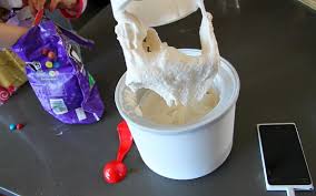 Turn the cuisinart® ice cream maker on; Cuisinart Vanilla Ice Cream Recipe Easy Vanilla Ice Cream Recipe Ice Cream Maker Recipes Vanilla Ice Cream Recipe Cuisinart Ice Cream Maker Recipes