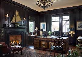 60 Masculine Office Decor Inspiration When You Choose To Design This Kind Of Office Attempt Masculine Office Decor Masculine Home Offices Masculine Office