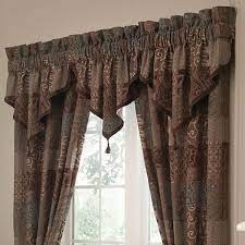 Croscill Classics Catalina Brown Valance Jcpenney Living Room Drapes Panel Curtains Curtains