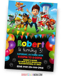 When you receive free paw patrol birthday invitations, you have many advantages: 31 Pup Tastic Paw Patrol Invitations To Diy Free Or Ship Asap