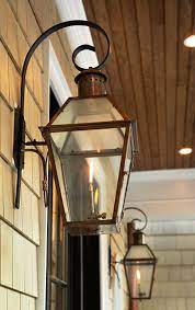 French Quarter Lantern On A Half Rodin Bracket Bevolo Gaslights Copperlanterns Copper Lighting Bevolo Lighting Gas Lights
