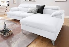 Cotta Ecksofa Caluso Inklusive Kopfteilverstellung Wahlweise Mit Bettfunktion Frei Im Raum Stellbar Online Kaufen Otto Ledersofa Weiss Sofa Sofa Weiss