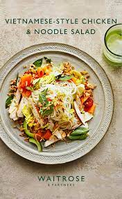 Vietnamese Style Chicken Noodle Salad Waitrose Food Healthy Eating Recipes Asian Recipes