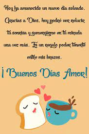 Gif de buenos días mi amor te amo are a subject that is being searched for and liked by netizens nowadays. Imagenes Con Saludos De Buenos Dias Mi Amor For Android Apk Download