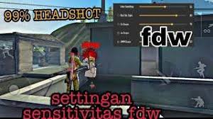 Dan sebagai bonus akan saya lampirkan juga setting sensitivitas pro. Auto Headshot Sensitivitas Terbaik Free Fire Semua Hp Sensitivitas Pro Player