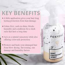 If you are wondering how to recover hair from heat damage, then your best remedy is olive oil.olive oil is a natural conditioner that puts back the lost moisture that is caused due to heat. Foxybae Kuhle Af Heat Protectant Hair Spray Thermal Heat Protection Pre Styling Treatment Moisturizing Spray Biotin For Hair Growth Best Anti Frizz Hairspray For Damage Break Split Ends 8oz 236ml 8 Fl Oz