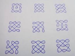 Easy To Draw Dot Rangoli 3x3 Youtube In 2020 Rangoli With Dots Kolam Designs Rangoli Designs With Dots