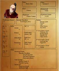 Save The World With Avatar The Last Airbender D D Character Sheets Geek And Sundry The Last Airbender Avatar D D