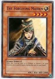 Yu-Gi-Oh! - The Forgiving Maiden (LON-044) - Labyrinth of Nightmare -  Unlimited Edition - Common