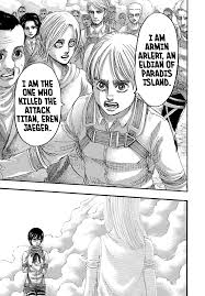 Total ada 5 chapter terakhir aot, sejak chapter 135 samapai chapter 139, akan dibukukan dalam volume 34 shingeki no kyojin yang dirilis pada 9 juni 2021 nanti. Scan Attack On Titan
