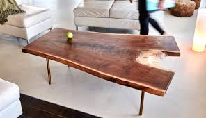Find the perfect home furnishings at hayneedle, where you can buy online while you explore our room designs and curated looks for tips, ideas & inspiration to help you along the way. Live Edge Walnut Coffee Table With Brass Legs Sawbridge Studios
