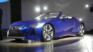 Automotiveblogz Lexus Lc 500 Convertible Inspiration Series