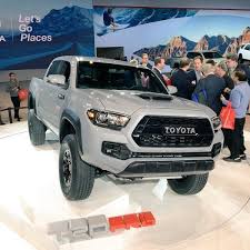 If you like bright color or a more muted look, the toyota tacoma has what you're looking for. 2017 Toyota Tacoma Trd Pro X Cement Color Tacoma Truck Toyota Tacoma Toyota Tacoma Trd Sport