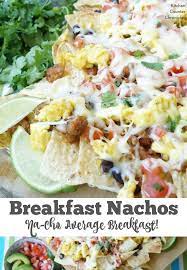 Na Cho Average Breakfast Breakfast Nachos Recipe Breakfast Nachos Mexican Breakfast Recipes Nachos
