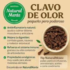 ✨ Clavo de Olor: pequeño, pero poderoso ✨ ¿Sabías que esta especia tan  pequeña puede traer grandes beneficios para tu salud? 🌿 El clavo de olor  es un aliado natural con propiedades