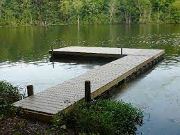 Floating Dock L Shape Floating Dock Floating Dock Plans Lake Dock