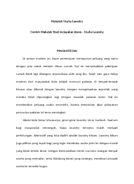 Cara menulis makalah di lembar folio. Contoh Makalah Studi Kelayakan Bisnis Makalah