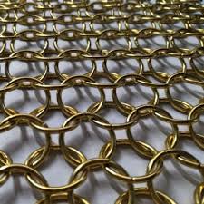 Which is located in chinese mesh and netting county—anping which is professionally. China Decorative Screen Chain Mail Ring Wire Mesh Metal Chain Curtain China Ring Metal Mesh Curtains Ring Mesh Curtain For Space Divider Decoration