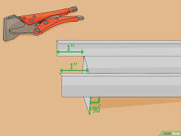 How To Install Metal Studs 13 Steps With Pictures Metal Stud Framing Steel Frame House Roof Truss Design