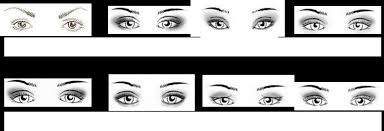 Eye floaters can look different to different people, from varying shapes and shades to wiggly or wavy lines to small black spots in your vision. Download Crease And Contour Eyeshadow Different Eye Shapes Full Size Png Image Pngkit