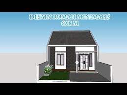 Referensi Desain Rumah Minimalis 6x8 M Terlihat Mewah Dan Elegant Youtube Rumah Minimalis Desain Rumah Rumah