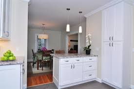 Gloss white shaker kitchen cabinet doors fit most fitted kitchen cupboard units. White Kitchen Cabinets Ice White Shaker Door Style Kitchen Cabinet Kings Contemporary Kitchen New York By Kitchen Cabinet Kings