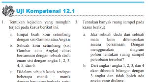 Jawaban Uji Kompetensi 12 1 Halaman 192 Matematika Kelas 10 Peluang Belajar Belajar Wirausaha