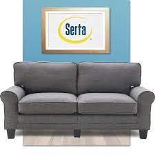 Rated 4.4 out of 5 stars. Serta At Home Copenhagen Round Arm Sofa Reviews Wayfair