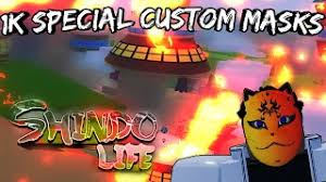 Shindo life mask ids videos como ter máscaras no shinobi life 2. 3 Spin Codes Shindo Life 1k Special Custom Masks Youtube