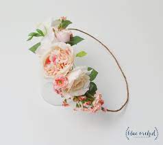 Peony Flower Crown Boho Flower Crown Wedding Crown Wedding Flower Crown Wedding Headpiece Floral Silk Flower Crown Flower Crown Wedding Boho Flower Crown