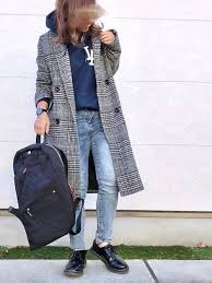 taiyou たいよう しまむらのチェスターコートを使ったコーディネート wear ファッション 着こなしいろいろ ファッションコーディネート