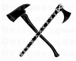 Tribal Axe Logo 2 Svg Axe Svg Axe Clipart Axe Files For Etsy In 2021 Axe Logo Axe Viking Logo