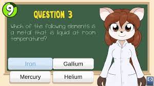 Doctor doe chemistry quiz